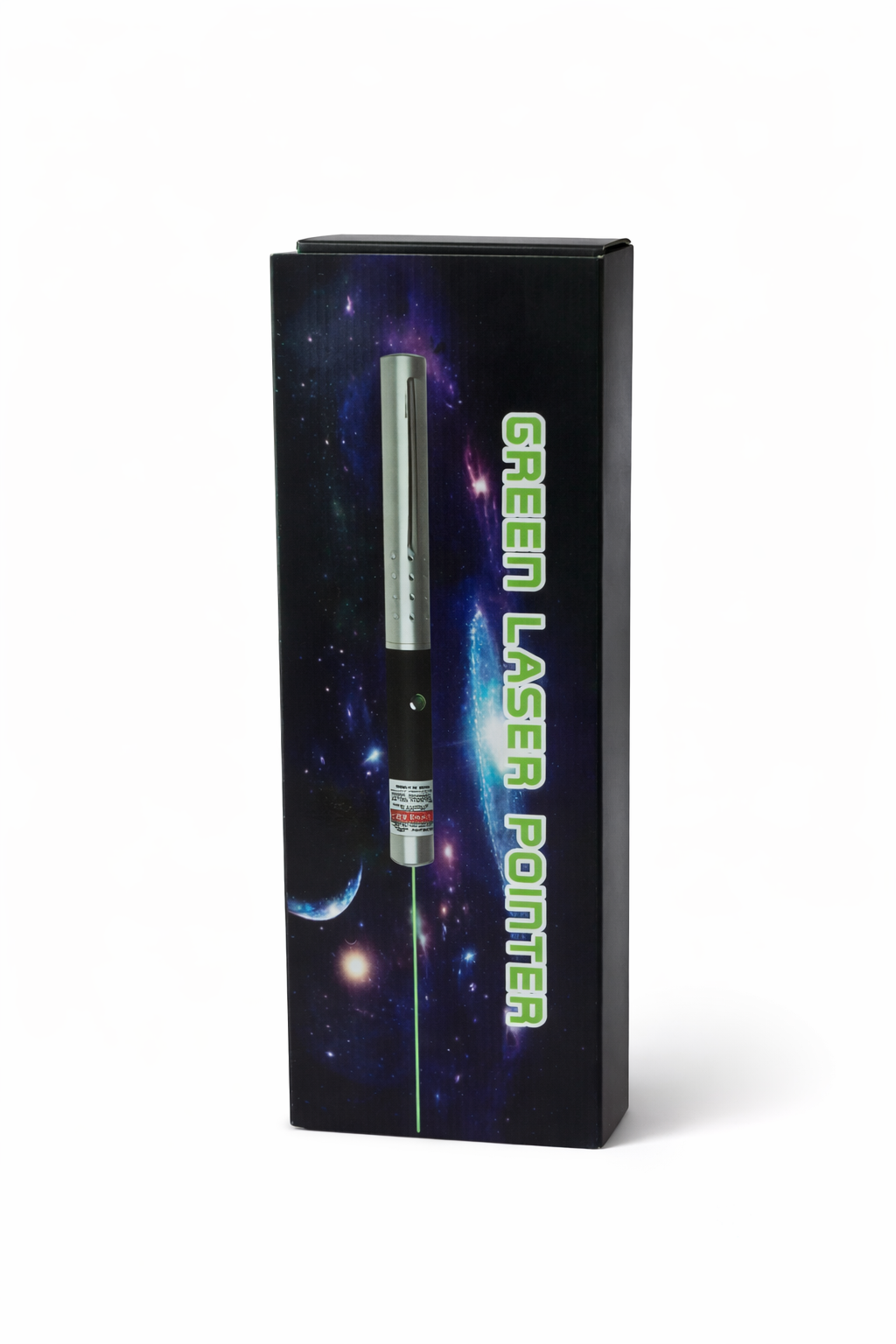 Green Laser Pointer Pen – High Power Long Range Laser with Metal Body