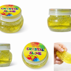 Crystal Slime – Glitter Stretchable Toy Slime for Kids