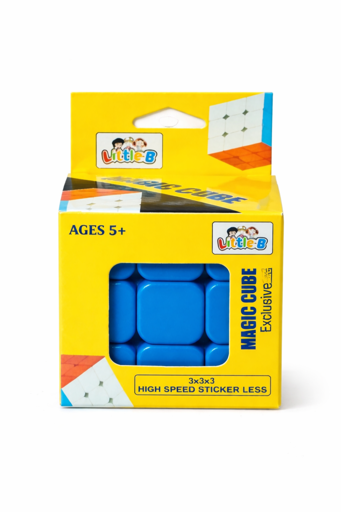 3x3 Magic Cube Puzzle Toy for Kids & Adults | High-Speed Stickerless Brain Game