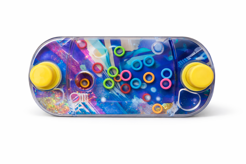 Water Ring Toss Game – Handheld Mini Water Game for Kids