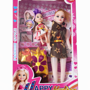 Happy Modern Cool Style Fashion Doll Set