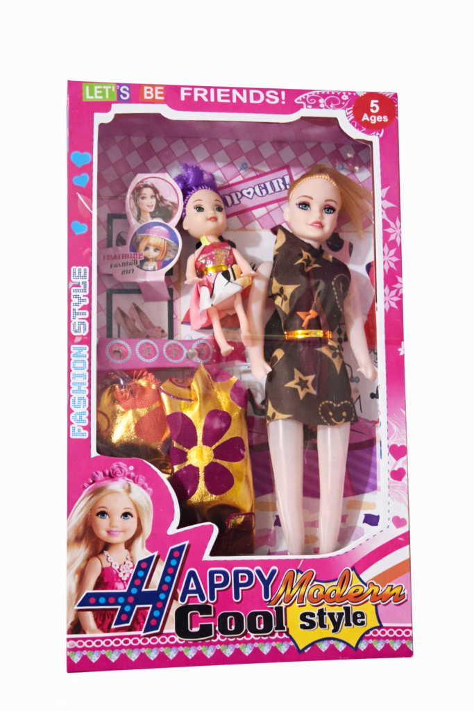 Happy Modern Cool Style Fashion Doll Set