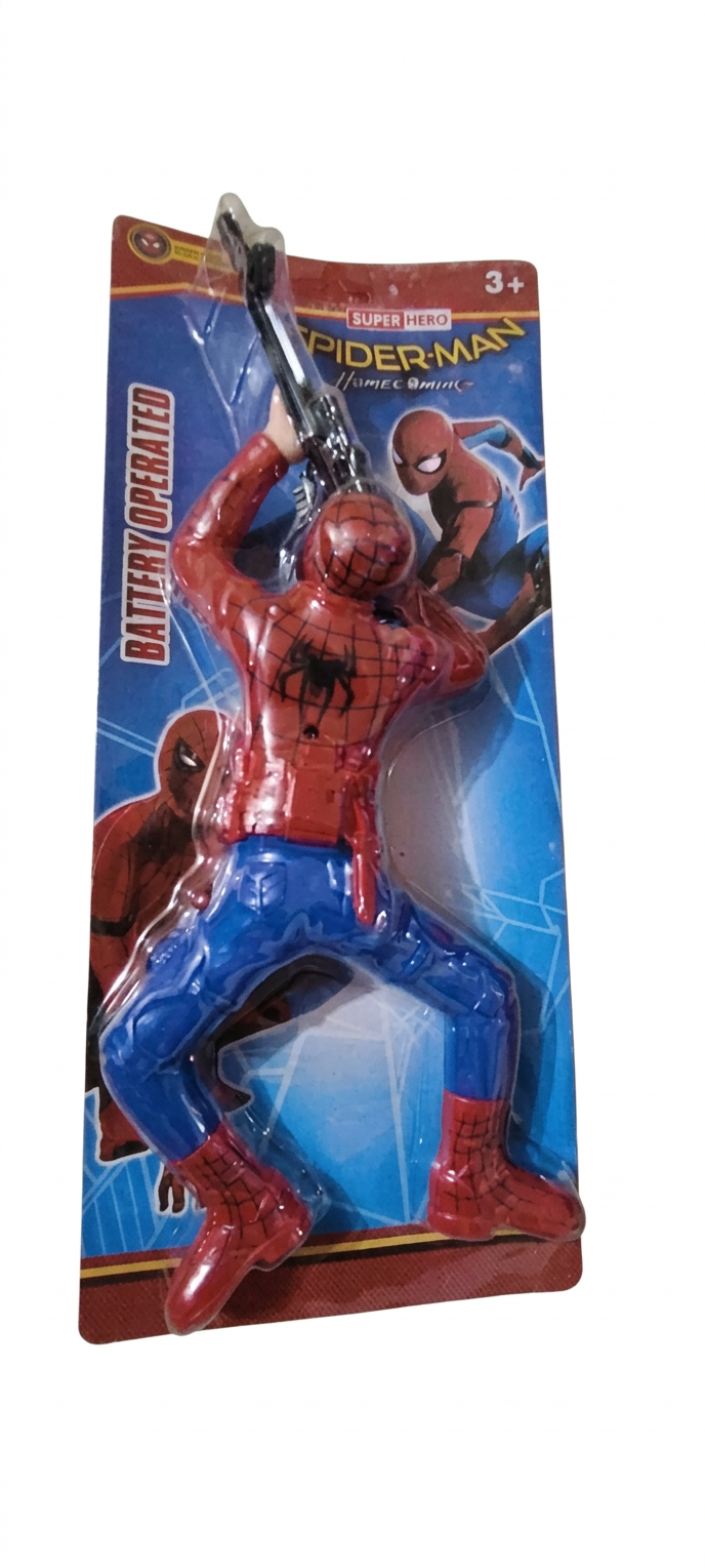 Spider-Man Battery Operated Action Toy with Light & Sound - Image 3