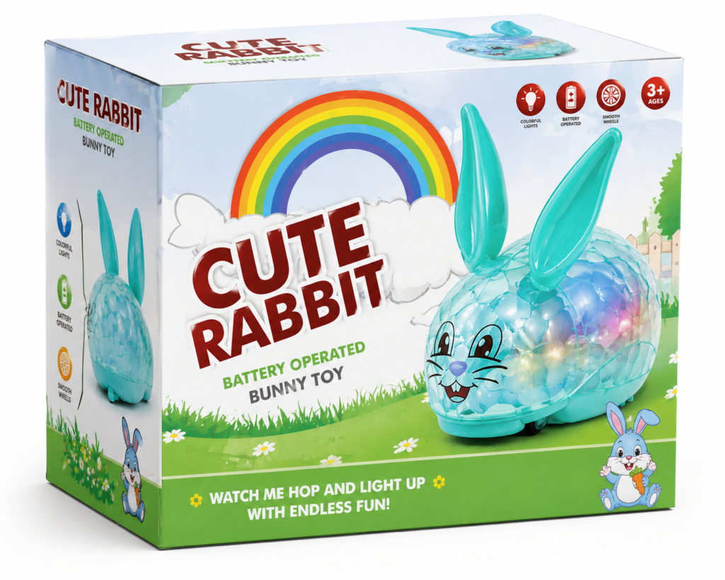🐰 Cute Rabbit Battery Operated Toy