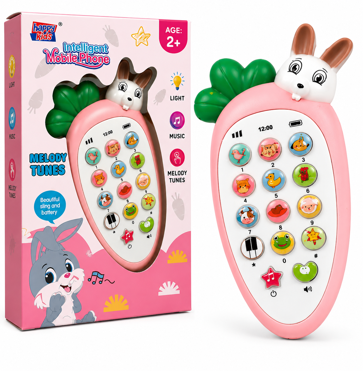 Happy Kids Intelligent Mobile Phone Toy for Kids (2+ Years) - Image 2