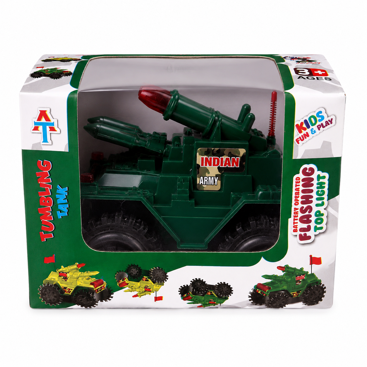 Indian Army Military Toy Vehicle for Kids - Image 3
